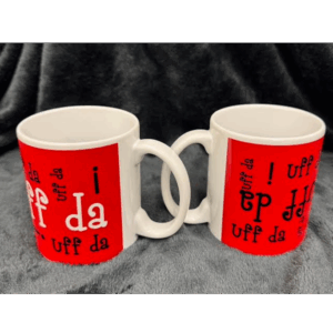 Red Uff Da Mug