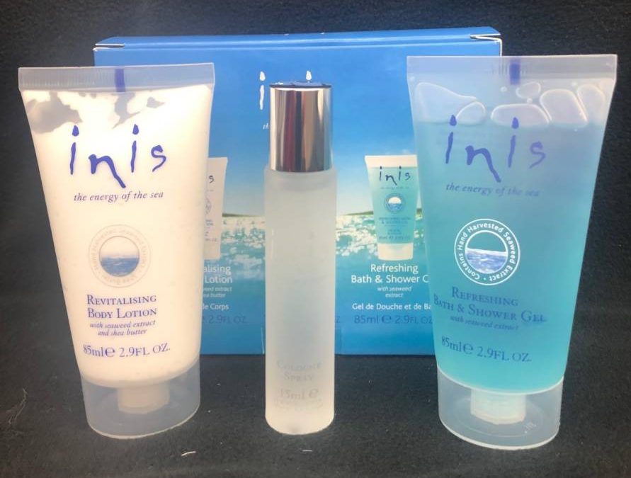 Inis Gift Trio Body Lotion, Cologne Spray, Bath/Shower Gel Nordic